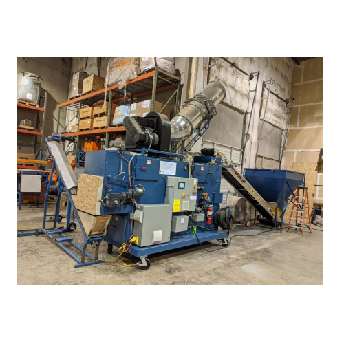 Downdraft conveyor dryer for industrial drying applications