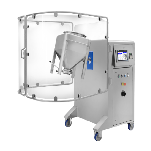 Pilot blender for small batch powder blending