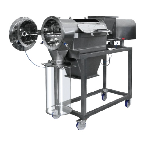 Centrifugal sifter for particle size classification