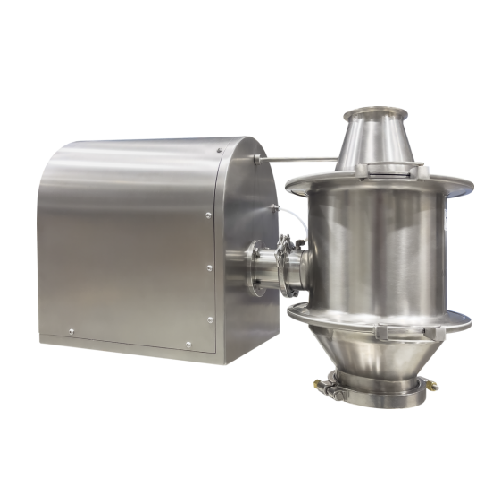 Conical screen mills for powder calibrating