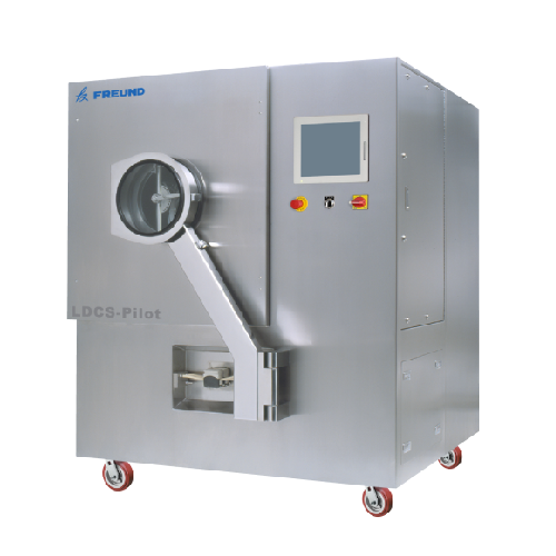 Laboratory and pilot scale pan coater