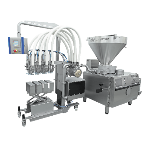 Servo-driven dosing and portioning system