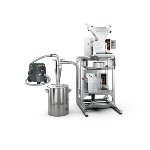 Cutting mill combination for heterogeneous material reduction