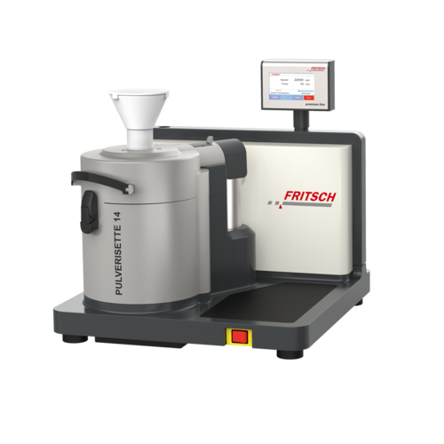 Variable speed rotor mill for sample preparation