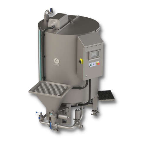 Industrial brine preparation system