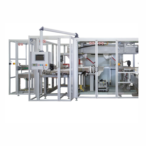 Diaper stacker and bagger system