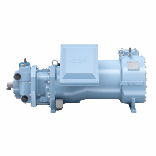 Ammonia screw compressor for industrial refrigeration
