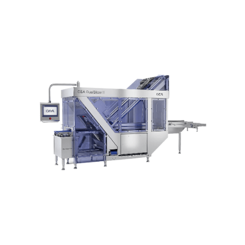 Industrial slicer for natural shaped products