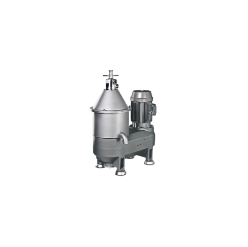 Solid-wall bowl separator for chemical products