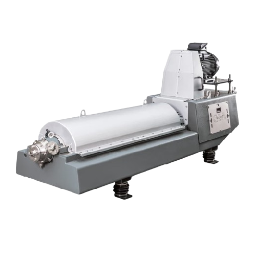 3-phase separating decanter for oil recovery