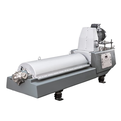 Clarifying decanter for starch recovery