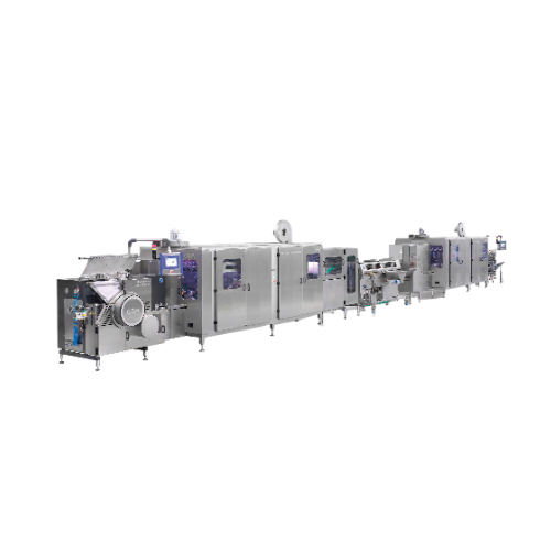 Coated lollipop production line