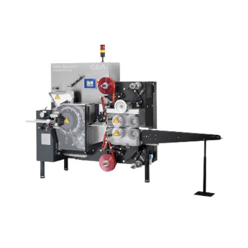 Flat lollipop forming and wrapping system