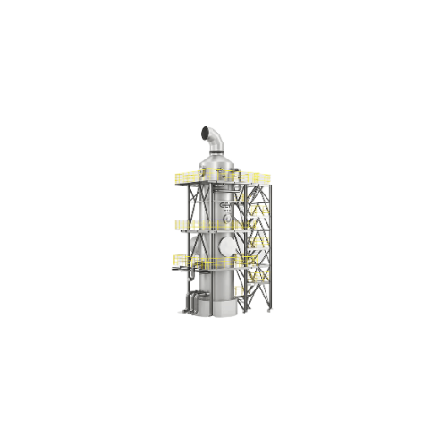 Flue gas pre-treatment system for carbon capture