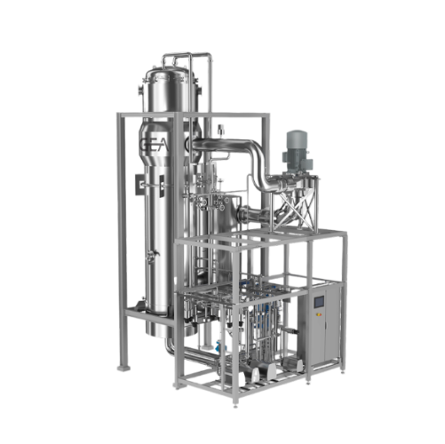 Small-scale falling film evaporator