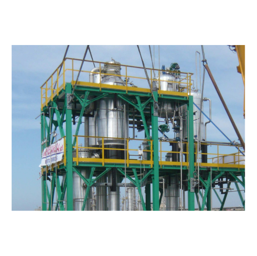 Forced circulation crystallizer for evaporative crystallization