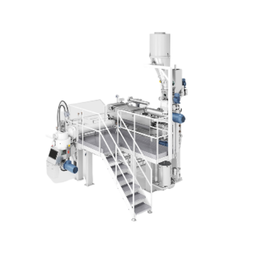Single-screw extruder for pre-gelatinized materials