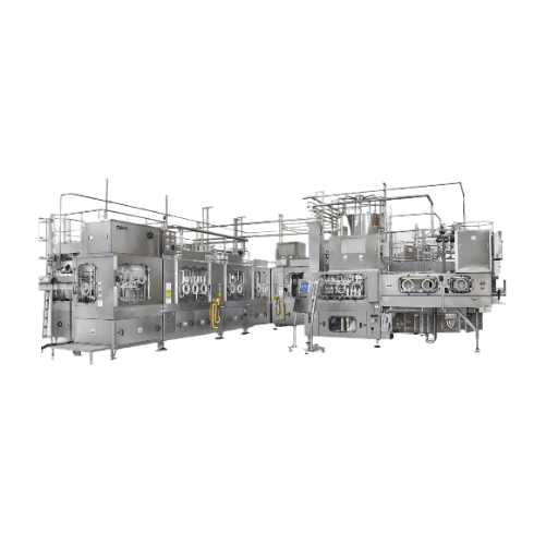Advanced aseptic filling system for beverage bottles