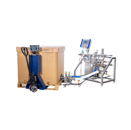 Aseptic filling system for bag-in-box containers