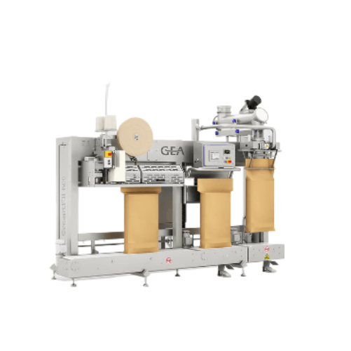 Semi-automatic powder filling system for food products