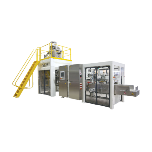 Automated powder bag filling system