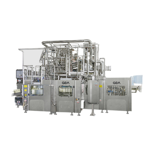Cold chain filling system for sensitive beverages