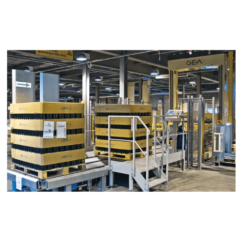High-speed depalletizer for industrial applications