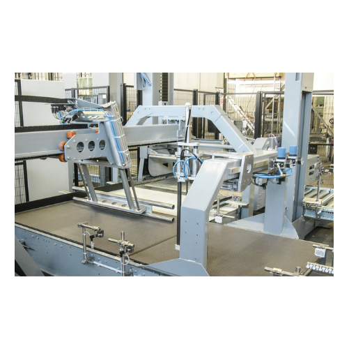 Palletizing solution for low to medium production capacity