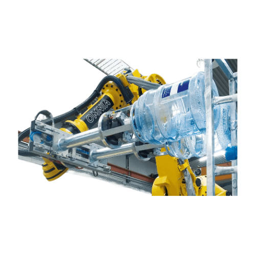 Robotic palletizer for food and beverage industries