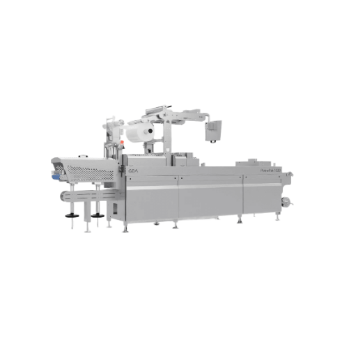 Entry-level thermoforming packaging system for food products