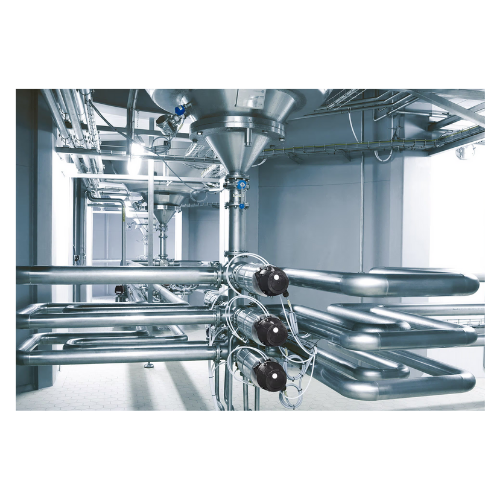 Cold block piping solution for breweries