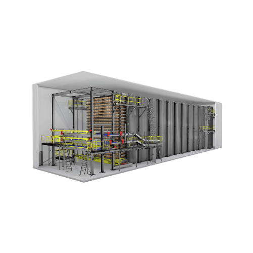 Variable retention time carton freezer