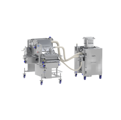 Dust-free flour applicator for food coating