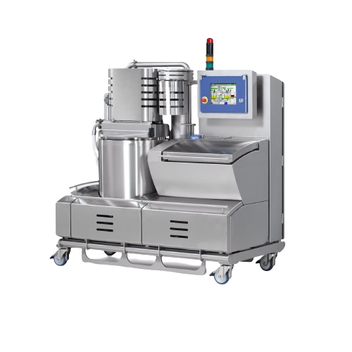 Automated tempura batter mixer