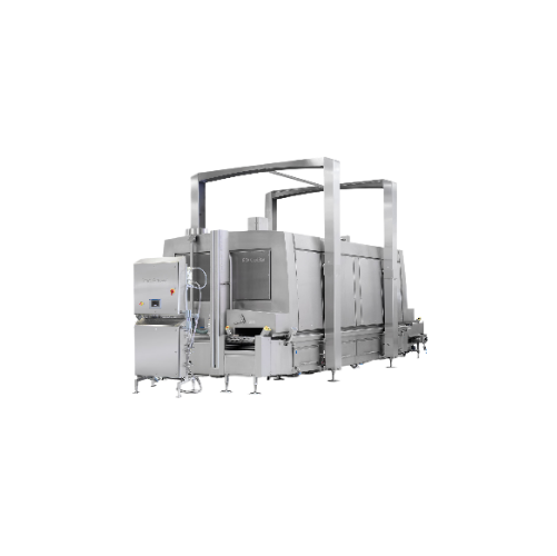 In-line smoking system for meat products