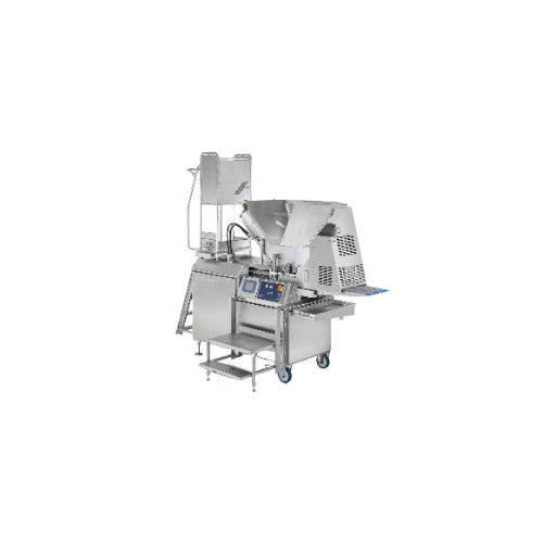 Flexible plate former for meat products