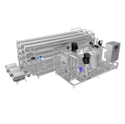 Membrane filtration unit for hard seltzer production