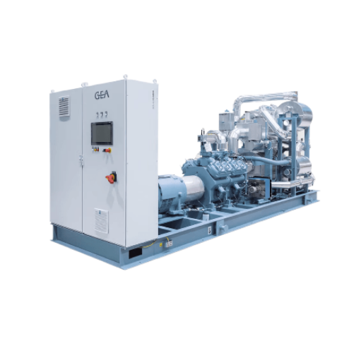 Industrial heat pump for high-temperature applications