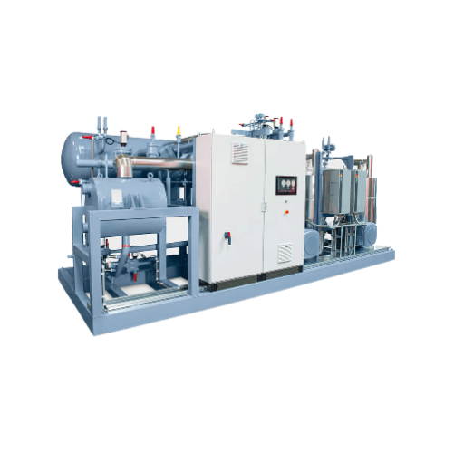 Open type heat pumps for industrial heat recovery