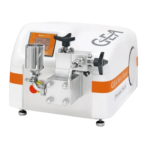 Laboratory homogenizers for nanoparticles and emulsions