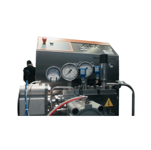 Pharmaceutical homogenization skid system