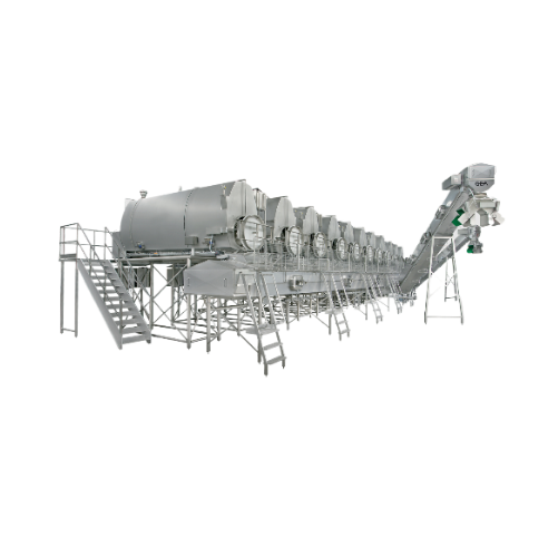 Curd drainage and maturation system for pasta filata cheese