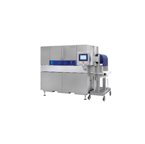 Brine injection system for cooked ham products