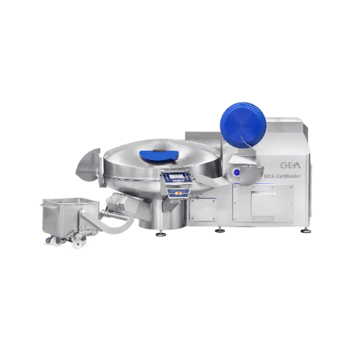 Bowl cutter and emulsifier for food processing