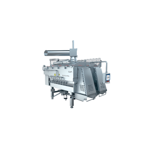 Twin-shaft mixer for meat mix preparation