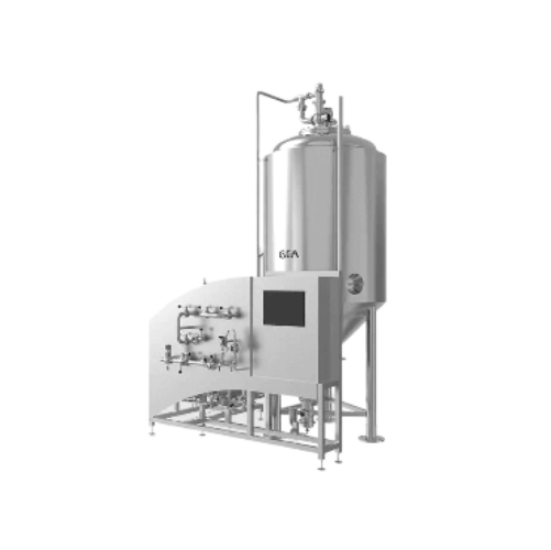 Skid-mounted yeast propagation system for craft breweries