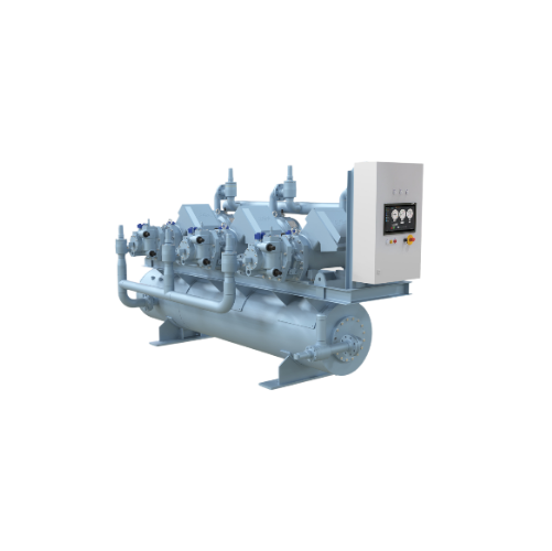 Industrial refrigeration screw compressor