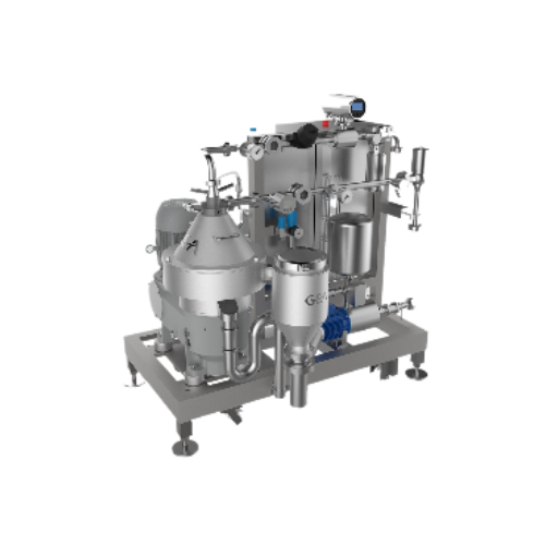 Beer clarification system for brewpubs and small breweries