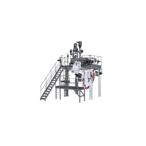 Rotating cutter for short pasta production