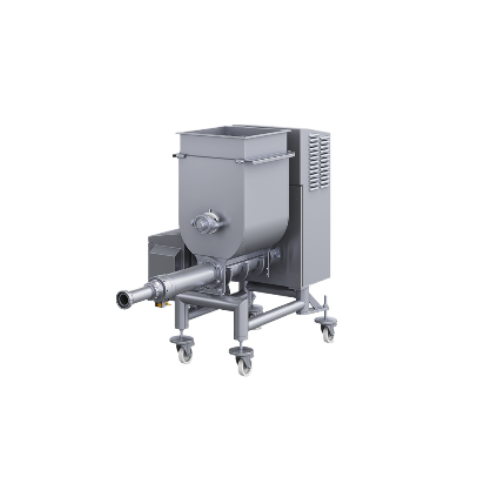 Industrial screw pump for dosing hard fillings